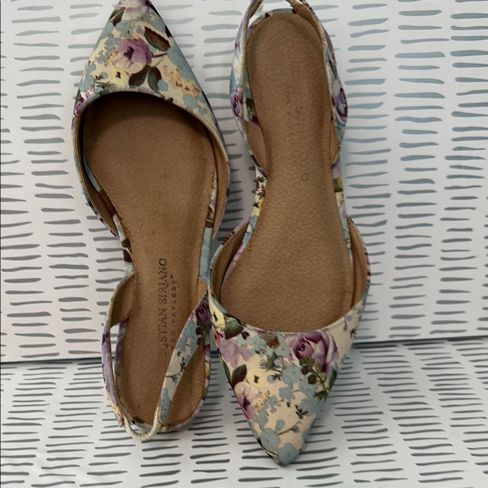 Christian Siriano for Payless Floral Women's Slingback Shoes